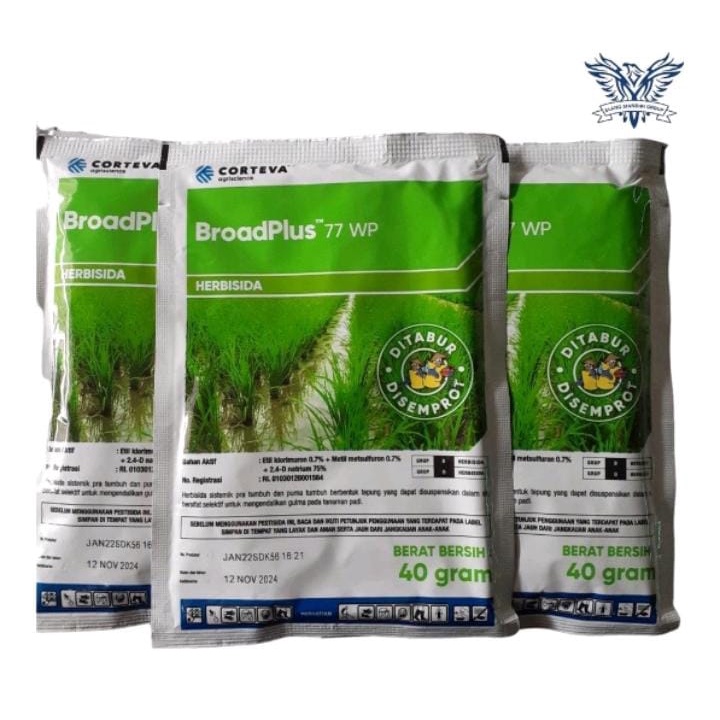 Herbisida Broadplus Broad Plus 40gr 77 WP Pengganti Ally Plus 77 WP