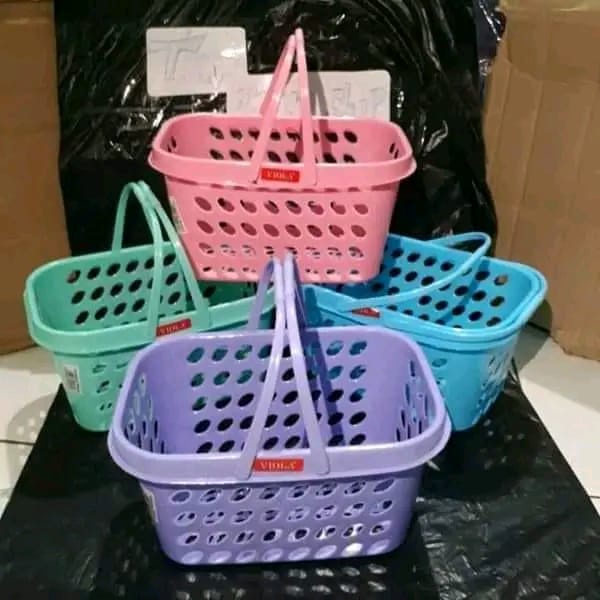 Keranjang Sabun Plastik BEE WARNA WARNI / Tempat Organizer Serbaguna Warna Random