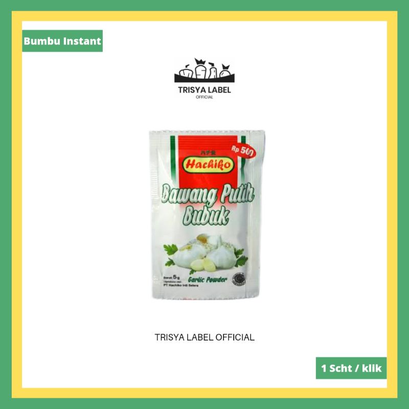 

1Sachet Bawang Putih Bubuk | Bumbu Dasar | TRISYALABEL