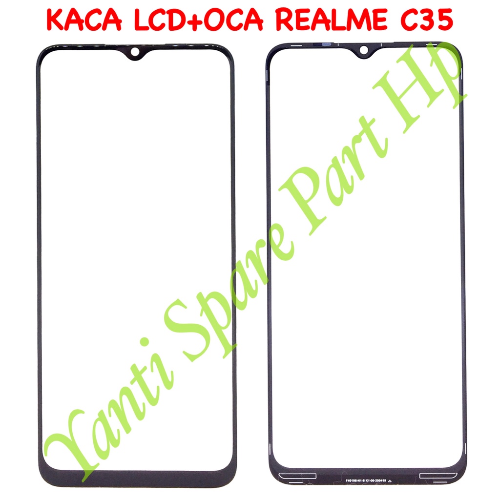 Kaca Lcd Plus Oca Realme C35 Original Terlaris New