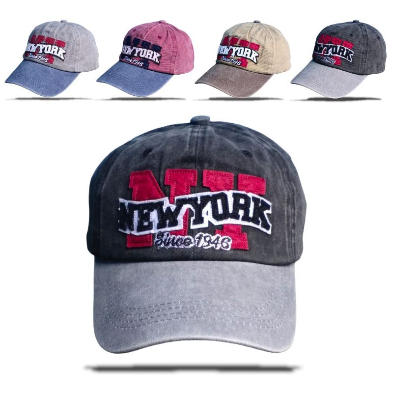 Topi NY import new york baseball import original terbaru