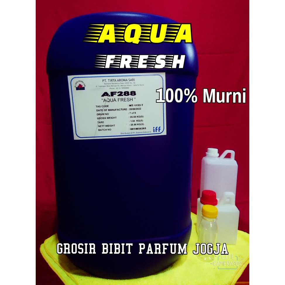 Bibit Parfum Laundry Aqua Fresh 100% Murni Repack IFF 100Ml