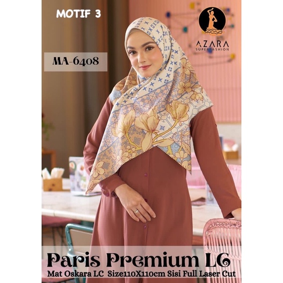 SEGIEMPAT MOTIF PREMIUM LC AZARA MA-6408
