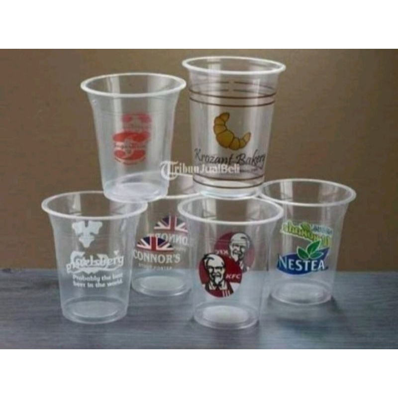 Sablon Gelas Plastik