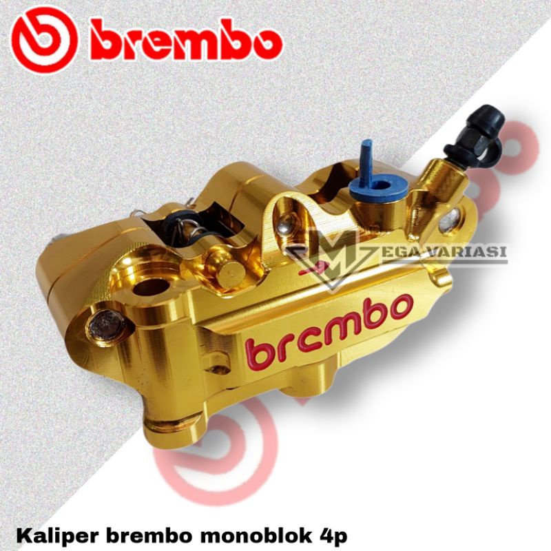 KALIPER MASTER REM 4P KALIPER MONOBLOK 4P BREMB CNC COCOK UNTUK SEMUA JENIS MOTOR MIO BEAT SCOOPY FINO GENIO NMAX PCX AEROX VARIO DLL