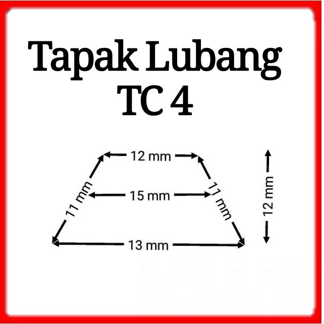 Pelindung / Penutup Kabel Duct Ducting TC4 TC 4