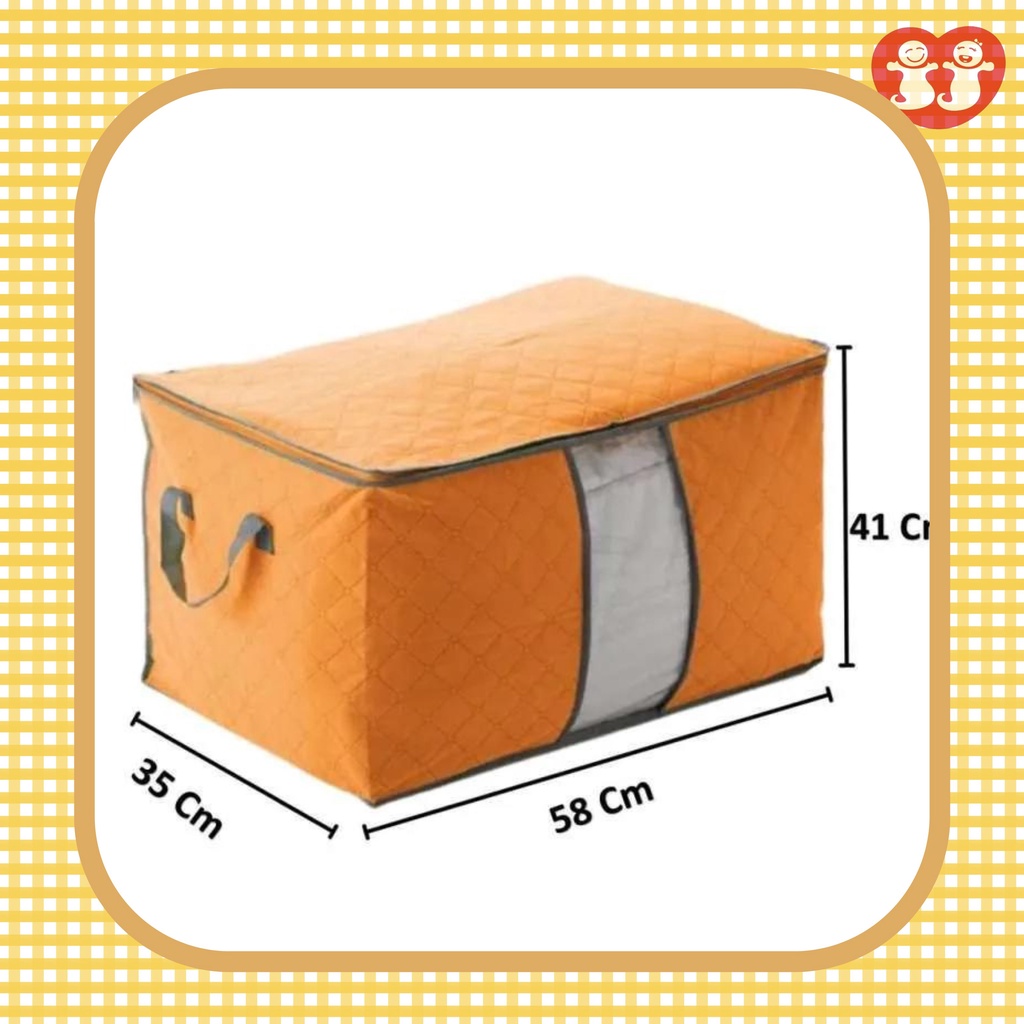 Storage Bag Storage Box Tempat Penyimpanan Pakaian Selimut Bed Cover