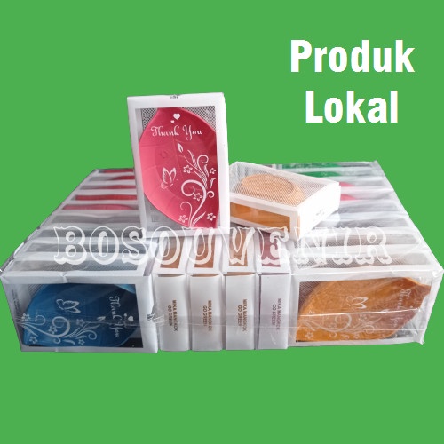 Souvenir Mangkok Daun Lokal Dikemas Mika / Souvenir Pernikahan / Khitanan