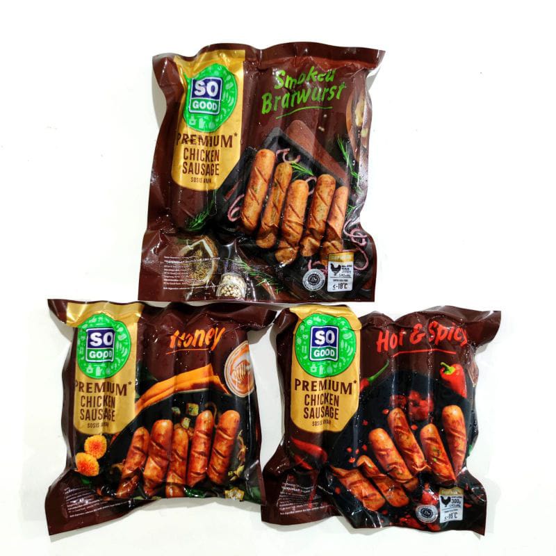 

SO GOOD premium chiken sausage 300gr