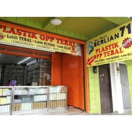 

28 x 40 cm Plastik OPP TEBAL Double Seal (100 lbr) (lem/seal)