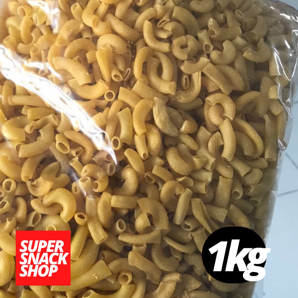 MAKARONI BANTET MURAH / MAKRONI MURAH / MAKARONI MENTAH /  MAKRONI BANTAT KUNING KONDANGENAK 1 KG