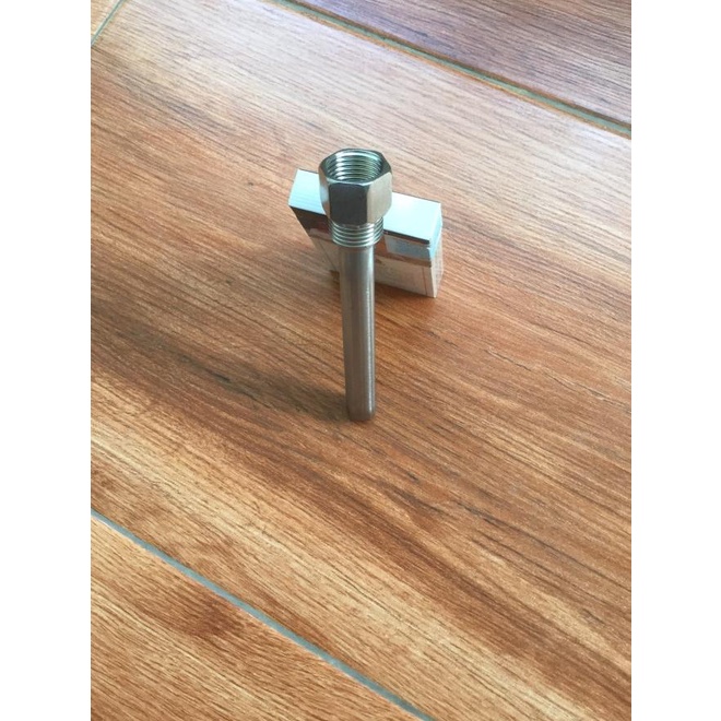 Thermowell 1/2 Inch NPT Stainless Steel Pelindung Temperature Sensor