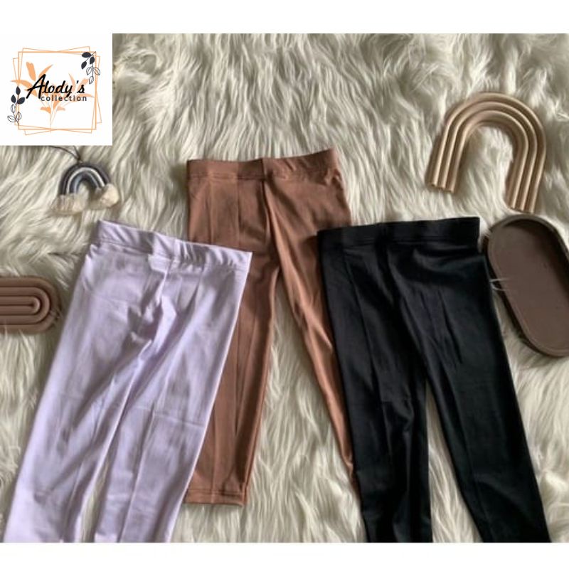 Celana Legging Anak Perempuan Usia 1-10 tahun Bahan JerseyTermurah / Alody's Collection