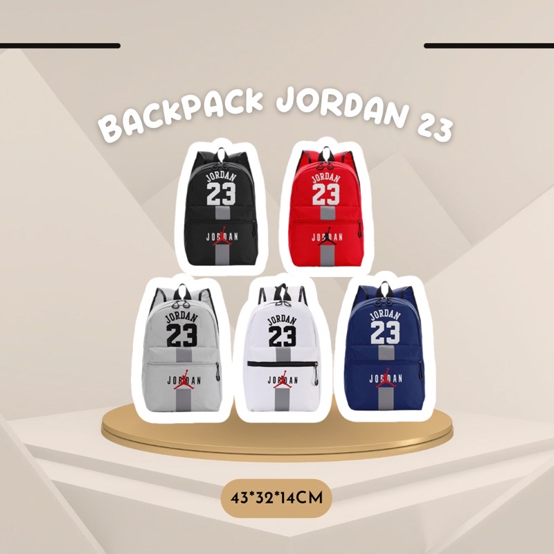 BAGPACK BACKPACK JORDAN 23 / TAS JORDAN / RANSEL JORDAN