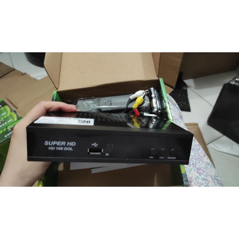 SET TOP BOX TENNOX / SUPERHD HD 168 GOL Komodo Harimau KIJANG / WINASAT STB Antena TV Digital / settopbox ORIGINAL SUPER HD  / Digital Receiver / topbox set top bok