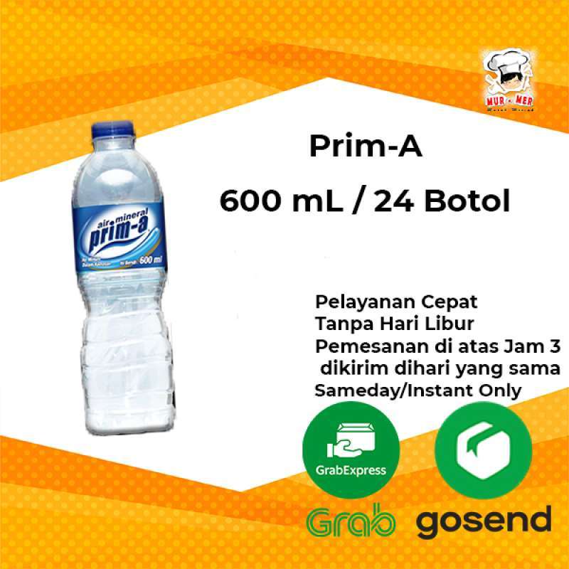 

Prima Botol [600 mL / 24 Botol]