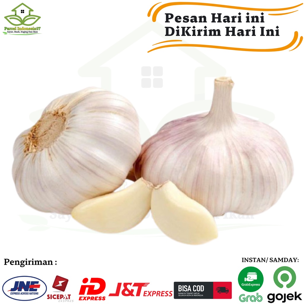 

Bawang putih per 100gram pasar murah