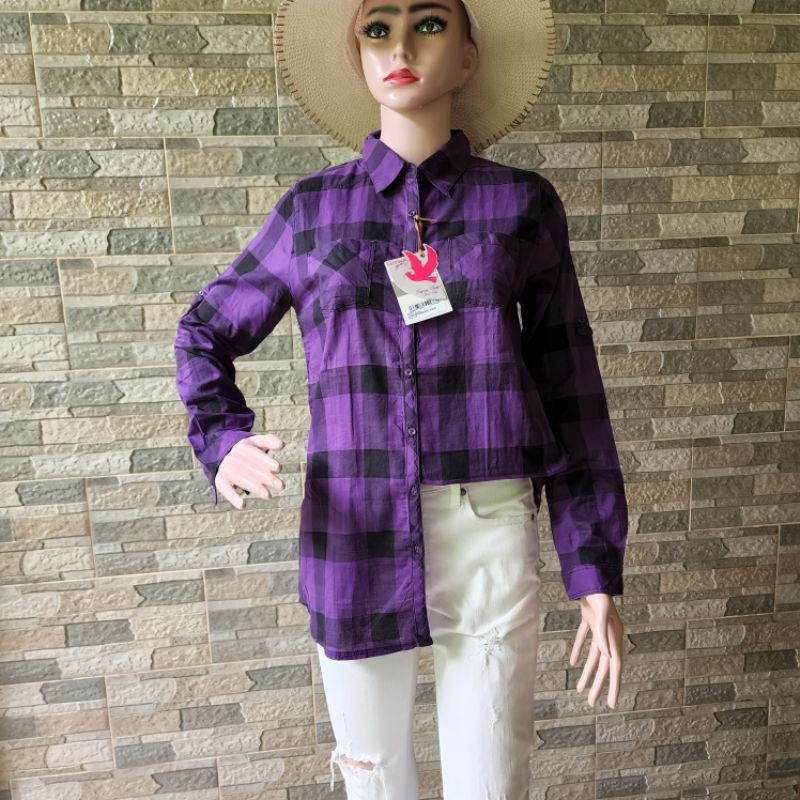 KEMEJA ATASAN WANITA CARDINAL GIRL ORI MURAH