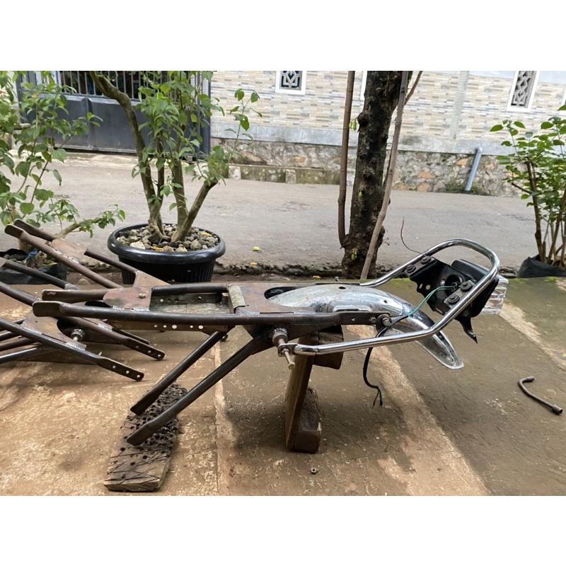 SAMBUNGAN RANGKA CB GL CB 100 CB 125 FRAME CB GL