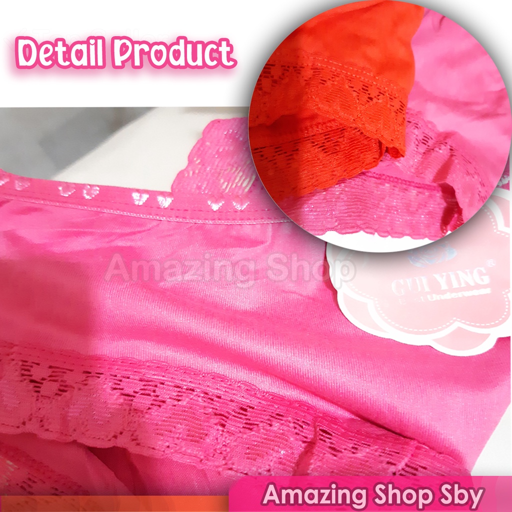 CD Import Celana Dalam Wanita GUI YING CD UNDIES PANTY WANITA MURAH Amazing Shop SBY