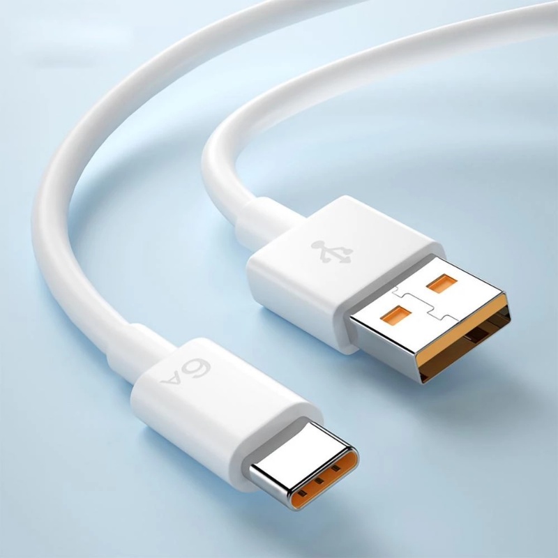 6a Kabel Data / Charger USB Tipe C Fast Charging Untuk Huawei Mate 40