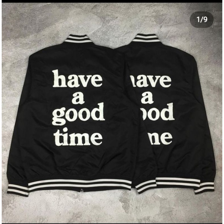 have a good time varsity jacket