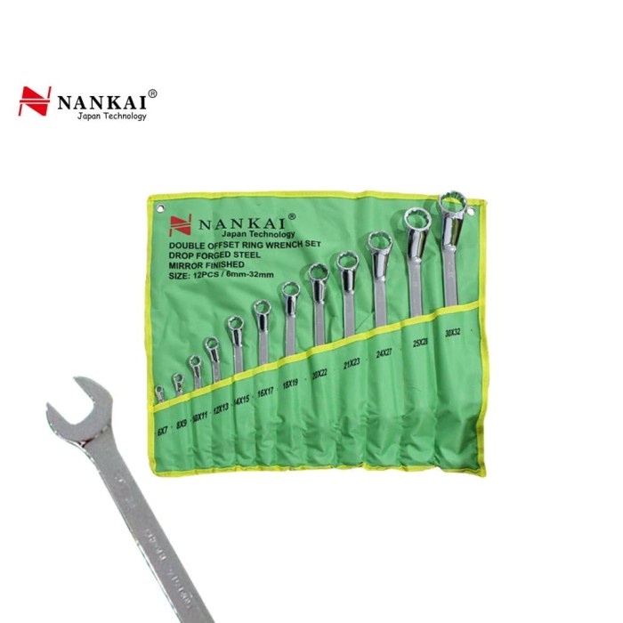 Nankai Kunci Ring Set 12 Pc (6-32Mm)
