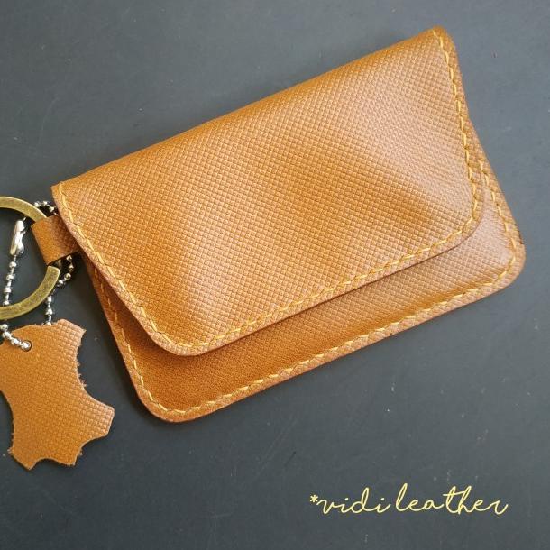 dompet STNK kulit asli, gantungan kunci mobil/motor handmade
