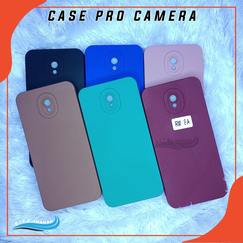 XIAOMI REDMI 8A Softcase case pro camera macaron bahan tebal di jammin sesui foto master soft case pro camera