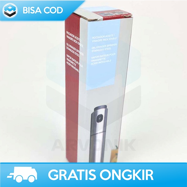 BOTOL MINYAK SEMPROT OIL SPRAYER SERBAGUNA BAHAN STAINLESS STEEL DE400