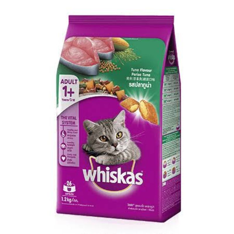 Makanan Kucing Whiskas Adult Tuna 1,1kg FRESHPACK.