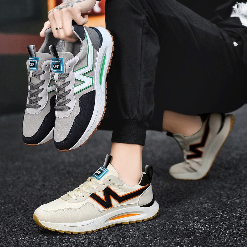 Sepatu Pria Sneakers Import - 113778 - Shoes Fashions Men's Sport Casual Sepatu Olahraga Trendy Termurah