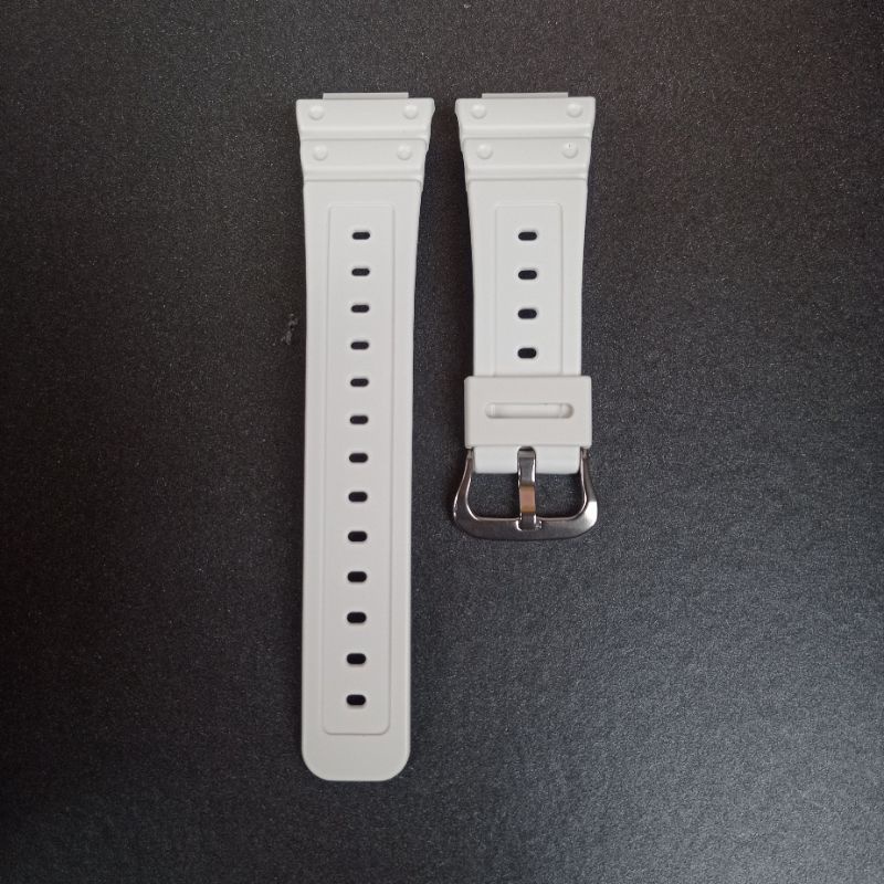 strap gshock dw5600 putih doff original strap kecil 20mm strap tali g-shock dw-5600 g shock dw 5600 