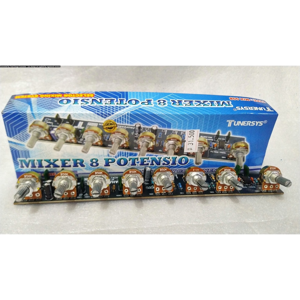 Penguat Mic Kit Mixer 8 potensio Yamaha