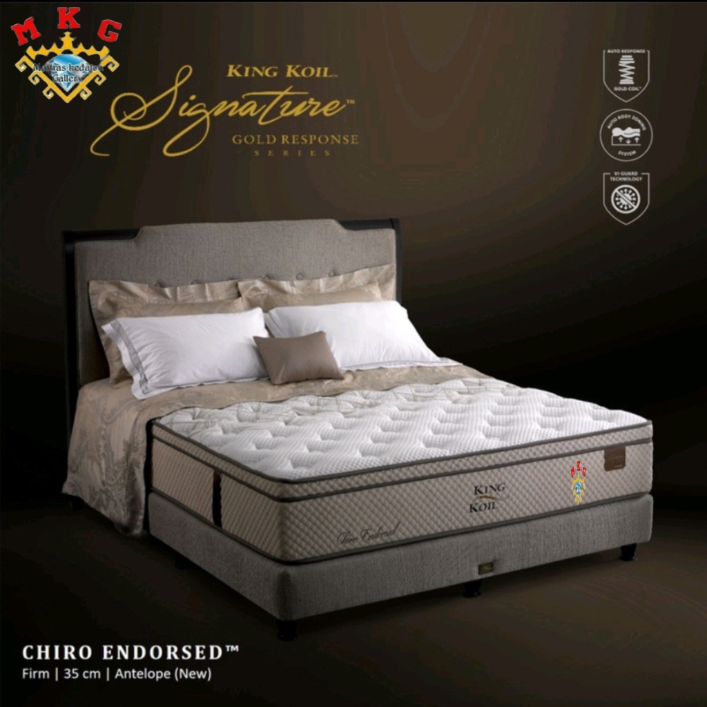 King Koil Kasur Springbed Chiro Endorsed - Mattress Only