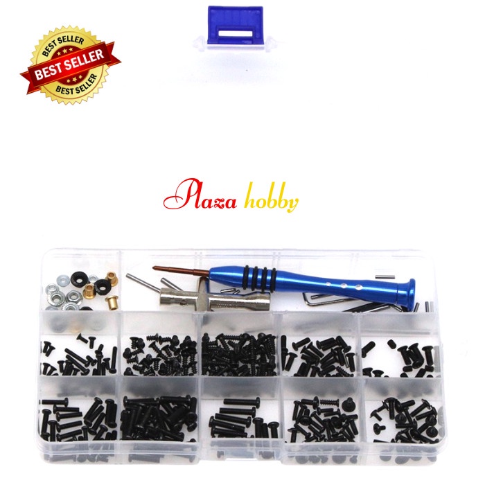 baut mur set lengkap mobil rc wltoys 144001 124016 124017 screws rc