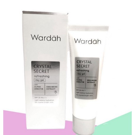 &lt;ib,x&gt; Wardah Crystal Secret Refeshing Day Gel SPF35 PA+++ 15ml