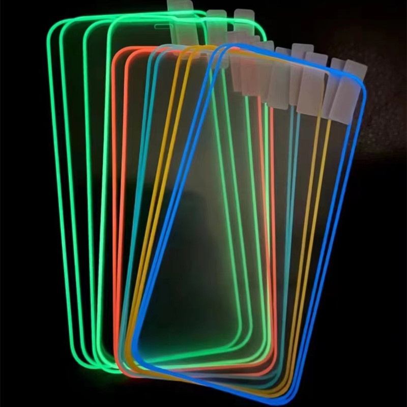 TEMPERED GLASS LUMINOUS GLOW IN DARK GOOD QUALITY  &lt;READY BANYAK TIPE HP&gt; REDMI K40-K40 GAMING-K40 PRO-K40 PRO+-K40S-K50-K50I-K50 ULTRA-K50 GAMING -K50 PRO-REDMI NOTE 10-NOTE 10 PRO