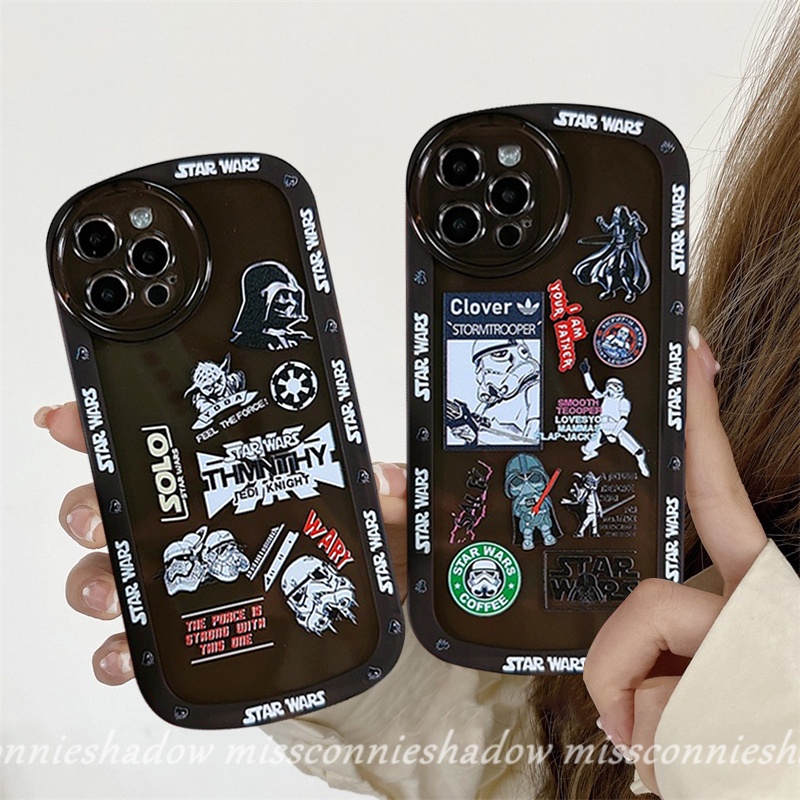 Casing Softcase Redmi 9A 9T 10 10A 10C 9C 11 10Pro + 8 9Pro 9s 10s 8Pro M3 X3Pro Motif Label Bintang NFC