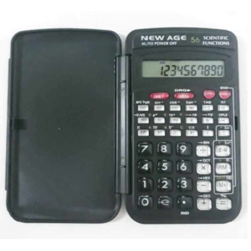 

COD✓KALKULATOR ILMIAH SCIENTIFIC NEW AGE 56 10 DIGIT