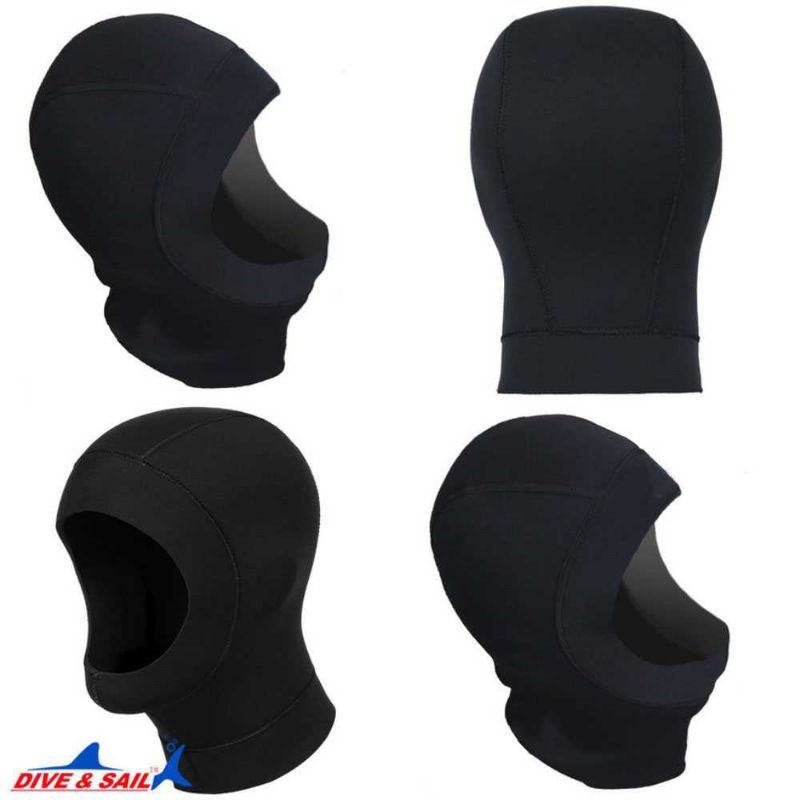 Dive&amp;Sail Hood Scuba Diving Snorkeling Ultrathin Neoprene - DH-002