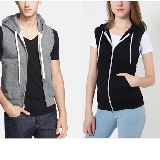 jaket VEST HODIES WITH HOOPER