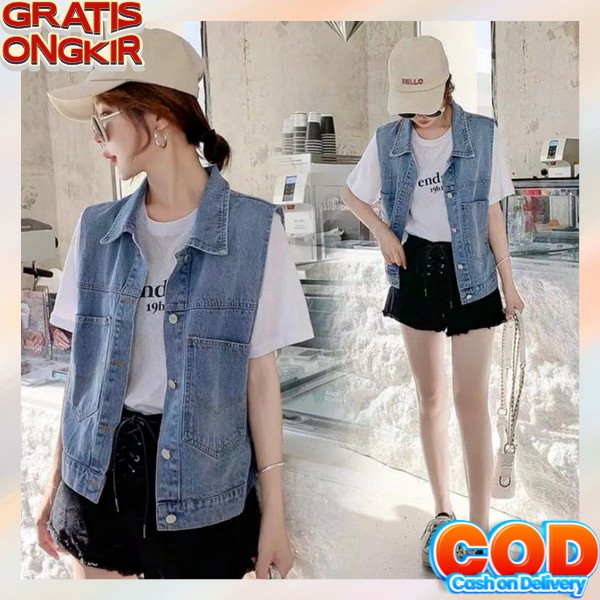 Jaket Jeans Jins Wanita Levis Kekinian Cewek Terbaru 2023 Import Jacket Wanit Oversize Jeket Jeans J
