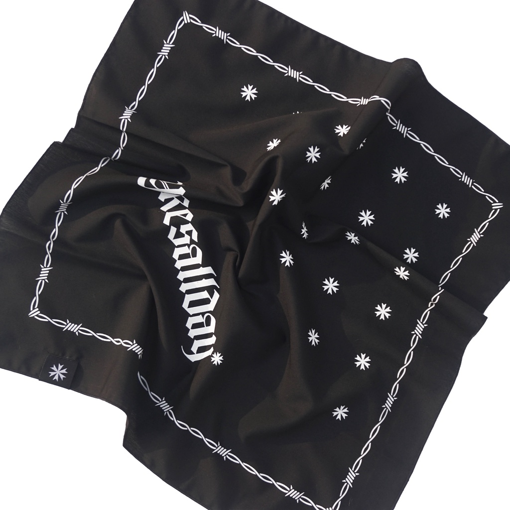 BANDANA | SYMBOL | BLACK | YIKESALLDAY