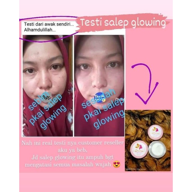 SALEP GLOWING ORI 100%/SALEP GLOWING VIRAL