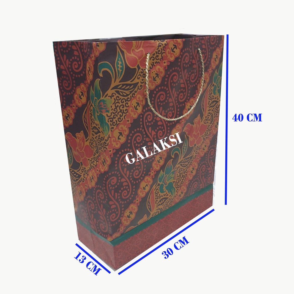 

PAPER BAG BATIK PADANG BESAR 30 X 40 X 13 CM