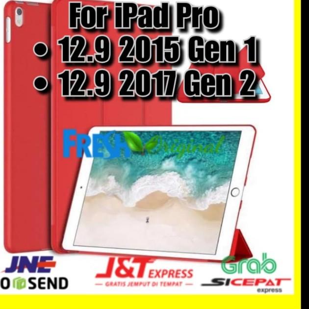 Smartcase Smart Case Ipad Pro 12.9 inch Gen 2 2017 With Home Button - Hitam