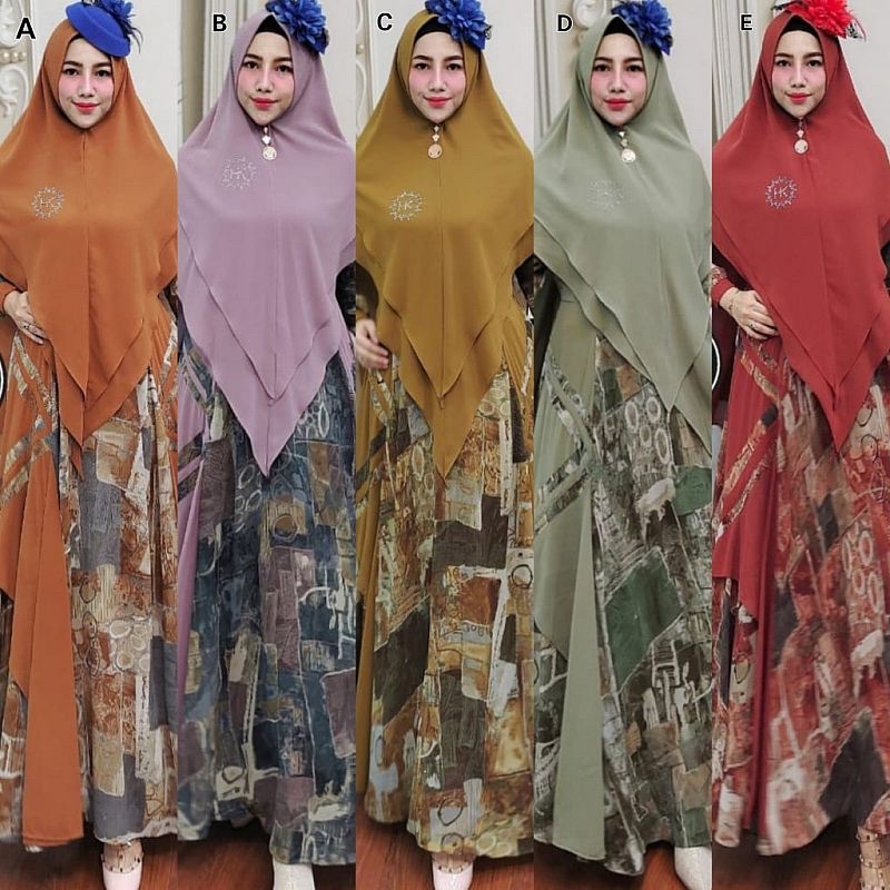 Overall Ori Bogania / SYAIDNA SYARI SERIES BY HK (PO 16 NOVEMBER)