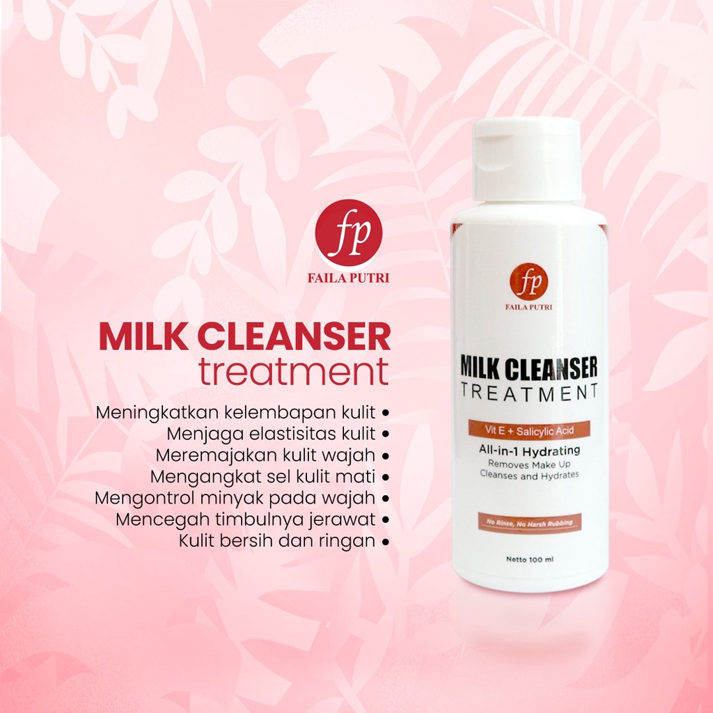 FAILA PUTRI MILK CLEANSER WITH VIT E/ PEMBERSIH WAJAH FP