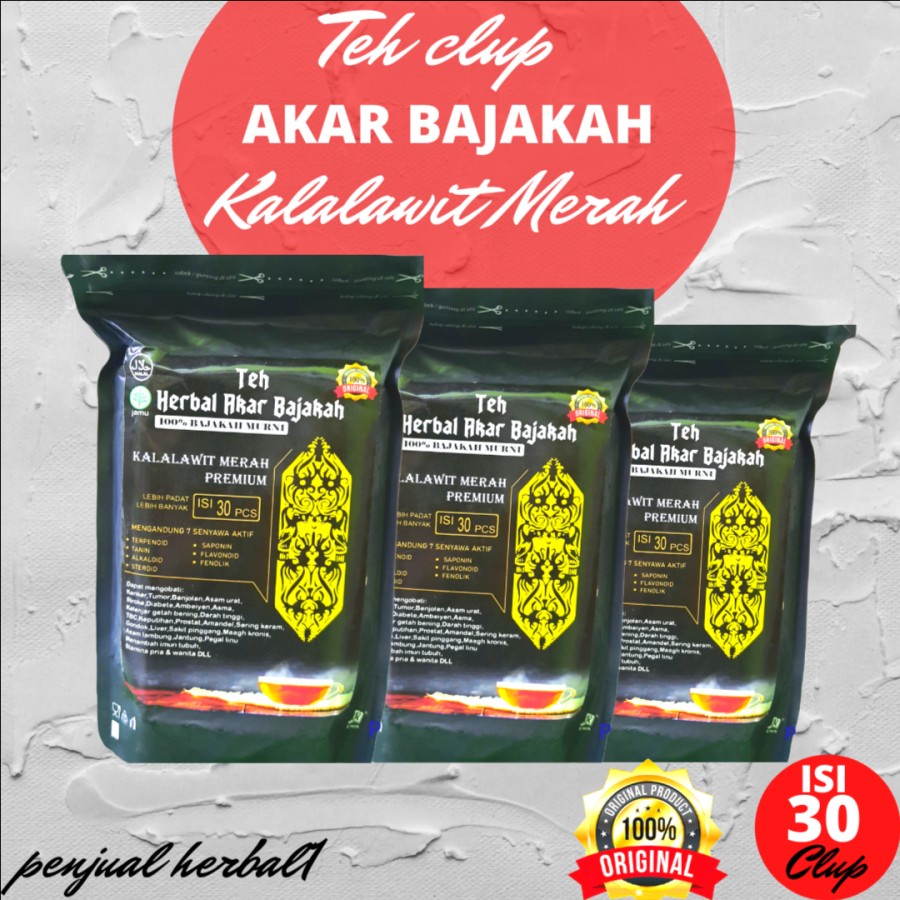 

Teh akar bajakah asli Kalimantan - Teh akar bajakah kalalawit merah